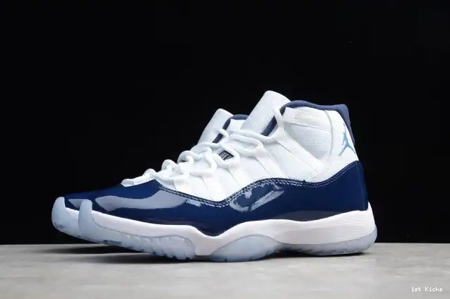 1st Kicks Shoes 378037-123 Air 11 Jordan Retro Navy Midnight 0512